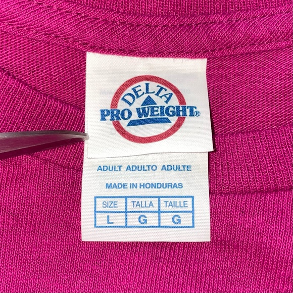 NWOT Brew Thru Long Sleeve Magenta T-shirt - Picture 4 of 5